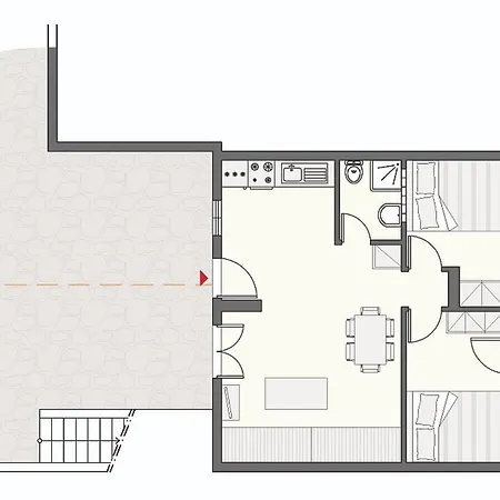 Cleopatra Seaside Homes, Logaras, Paros Διαμέρισμα
